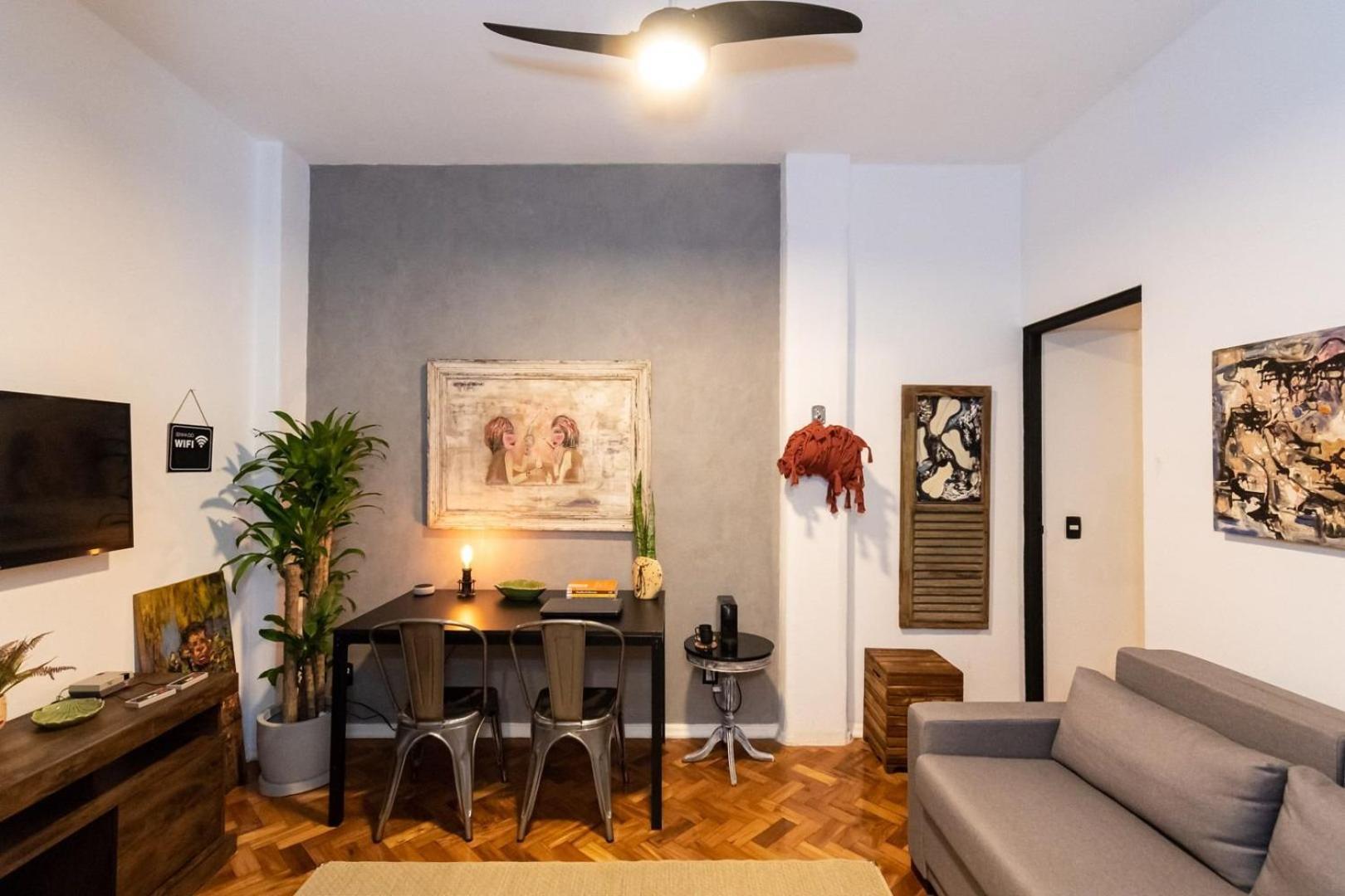 Artistico Qto&Sala A 350M Da Praia | Jg 42/701 Apartman Rio de Janeiro Kültér fotó