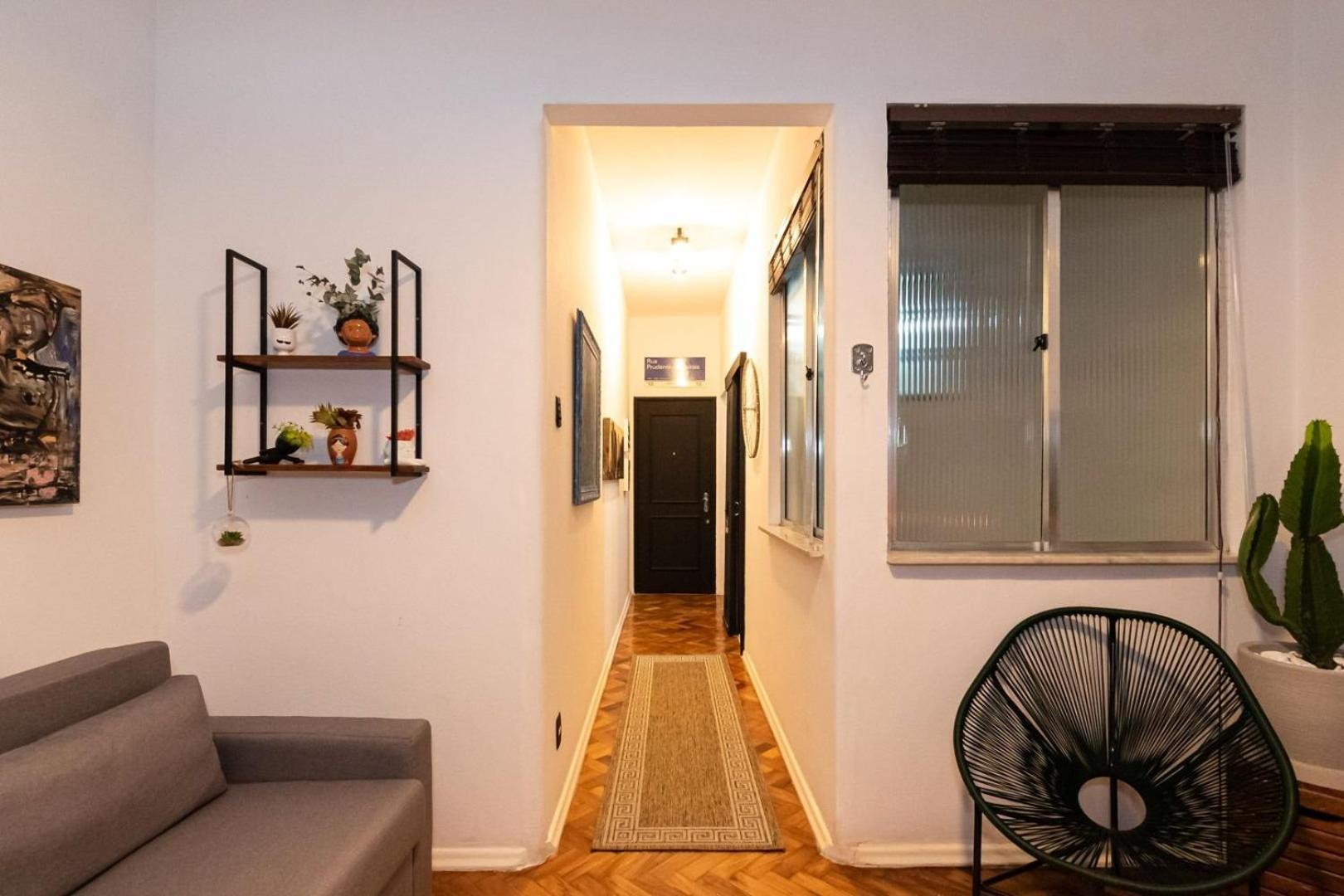 Artistico Qto&Sala A 350M Da Praia | Jg 42/701 Apartman Rio de Janeiro Kültér fotó