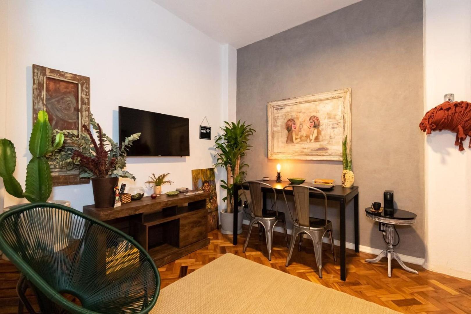 Artistico Qto&Sala A 350M Da Praia | Jg 42/701 Apartman Rio de Janeiro Kültér fotó