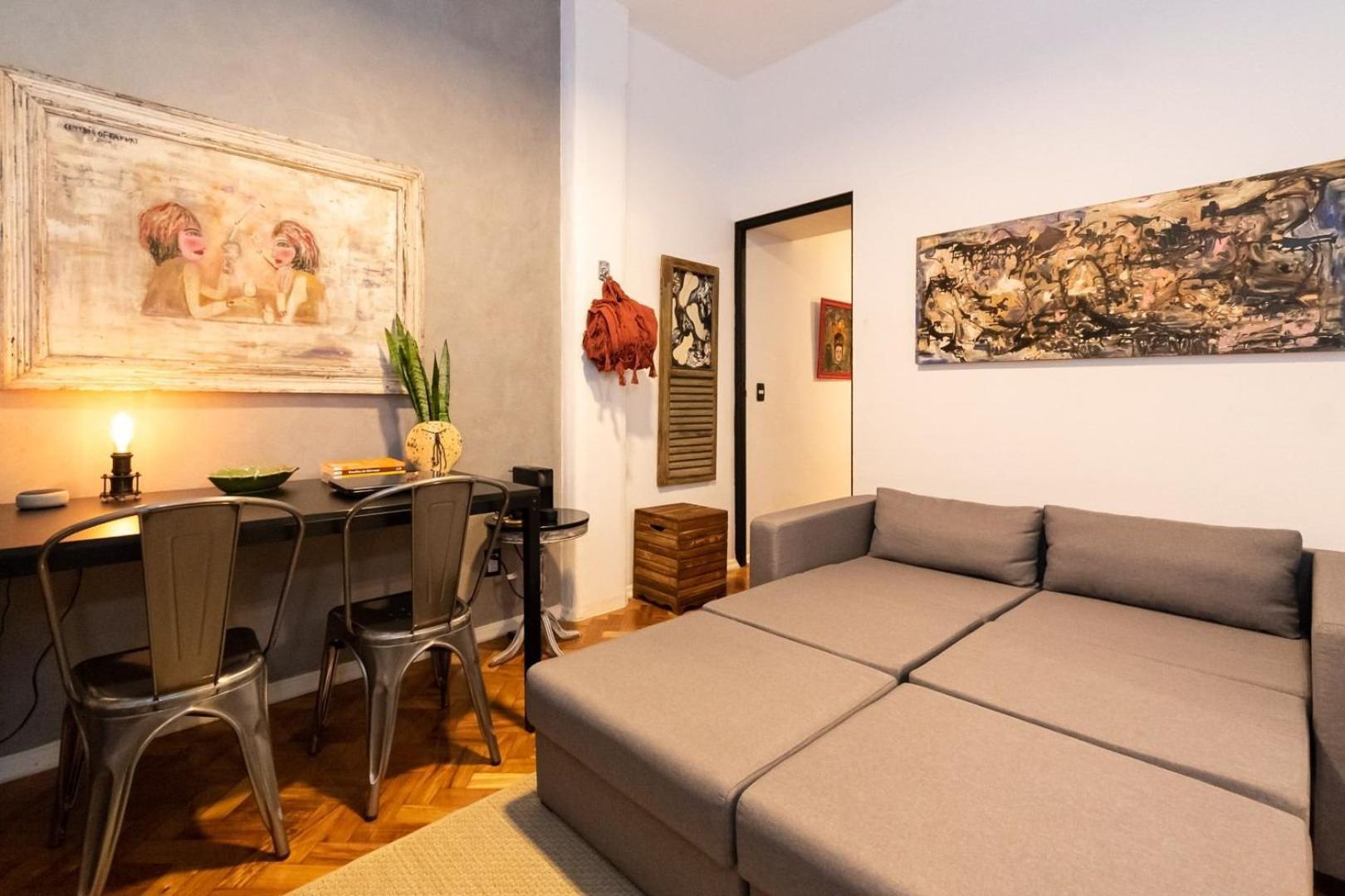 Artistico Qto&Sala A 350M Da Praia | Jg 42/701 Apartman Rio de Janeiro Kültér fotó